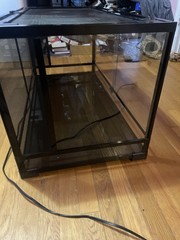 50 gallon reptizoo terrarium, good condition, 36″ x 18″ x 18″, cleaned