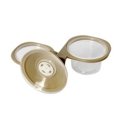 Suction Cup Reptile Feeder Anti-Escape Small Reptile Water Bowl For