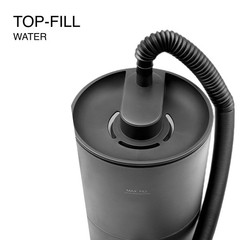 MRREPTILE Reptile Fogger Humidifiers Mister, 1 Gallon Mechanical, Black