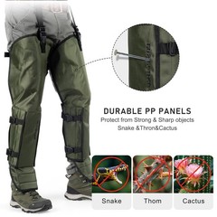 G2 GO2GETHER Snake Gaiter, Durable Snake Guard Gaiters for Hunting, Waterproo…