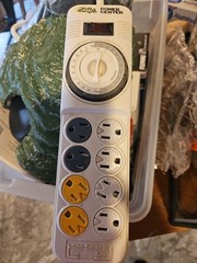 Zilla Dual Analog Timer Power Center! Reptile Herp Snake Exotic Aquarium Timer
