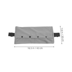 2pcs Lightweight Bearded Dragon Travel Carrier Chest Sling For Lizard Reptile