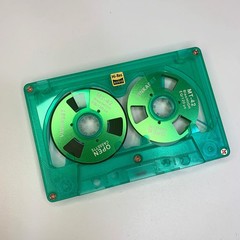 2PCS Metal disc audio tape with 50-minute hollowed-out section