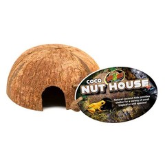 ZM COCO NUT HOUSE REPTILE HIDE