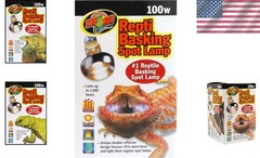 Repti Basking Spot Lamp Replacement Bulb – Pack of 3, 100W
