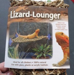 NATURAL LIZARD LOUNGER HAMMOCK CORNER