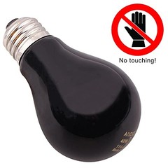Reptile Heat Lamp – 40 Watt Reptile Night Bulb Terrarium Moon-Like Light Bulb
