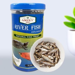 2.3 oz Dried River Fish Natural Food Turtles Terrapins Reptiles Tropical Diet