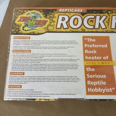 Zoo Med ReptiCare Rock Heater Giant – 16″ Long x 7″ Wide (40-100 Gallons) RH-3