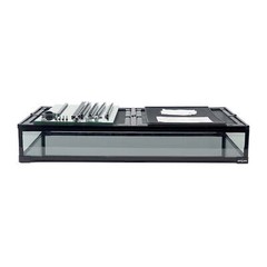 90Gallon Reptile Large Terrarium Upgrade Glass Front Opening Tank Sliding Door w