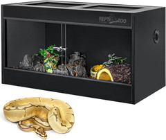 50 Gallon PVC Reptile Enclosure for Snakes, Geckos & Bearded Dragons