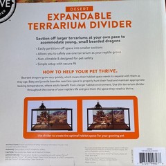 Thrive Expandable Terrarium Divider Fits 40 Gal. BRAND NEW
