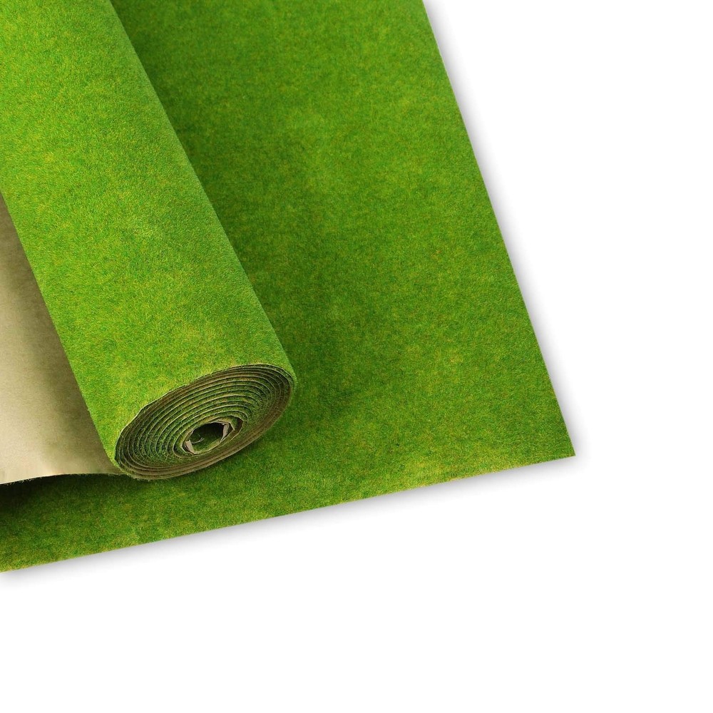 Artificial Model Grass Mat Trains Grass Green 100 x 250cm or 39″x 98″for Deco…