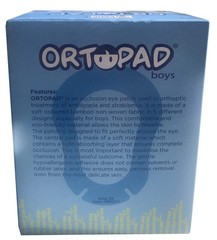 Ortopad® Bamboo Boys Eye Patches, 50/bx, Racing Flames Pack Med Size 2-4 yr