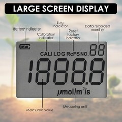 DANOPLUS PAR Meter, Par Meter for Reef Tank IP68 Waterproof Aquarium PAR Meter,