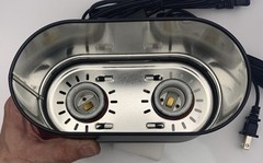 ReptiZoo Mini Duel Lamp Dome Dual-Bulb Fixture New Open Box