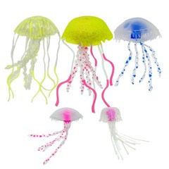 Fantasy Jellyfish for Jellyfish Lamps – Premium Set of 5 Multi Size & Colo