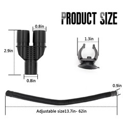 Surfante Reptile Fogger Extension Tube, Accessories of Tube