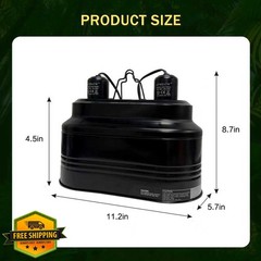GVWRATW reptile lamp 160W switch