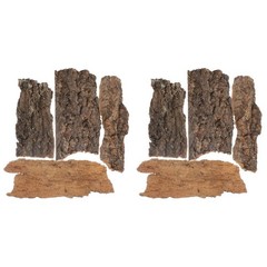Reptile Bark Climbing Bark Hide for Terrarium Cork Reptile Decor for Snake Li…