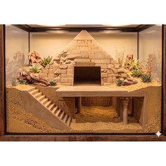 Egyptian Pyramid Hide – Underground Viewing Burrow/Tomb