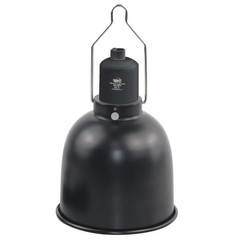 5.5inch Deep Dome Reptile Light Fixture, Aluminum, UVB Basking Heat Bulb, Lamp