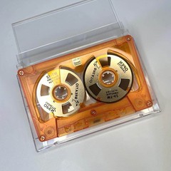 2PCS Metal disc audio tape with 50-minute hollowed-out section