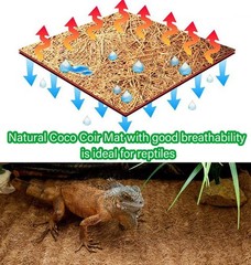 MIOHNAN Natural Coco Coir Fiber Liner Roll Sheet, Coconut Fiber Pad, Coconut …