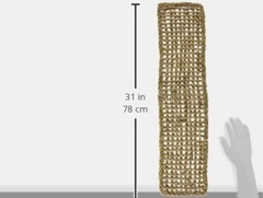 Interactive Extra Large Lizard Lounger – 100% Natural Seagrass for Reptiles