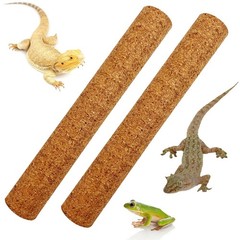 Cork Branch for Reptiles Climbing Branches 2 Pack Natural Tree Frog Cork Wood…