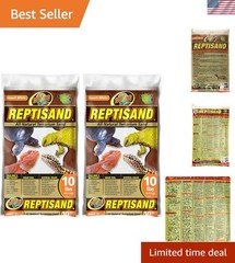 ReptiSand, Desert White, 10 Pounds Pack of 2