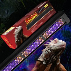 12-Inch UVB Reptile Light,4H/8H/12H Timer,3 Modes Lighting,5 Level Brightness…