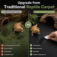 48″ x 24″ Reptile Terrarium Mat Liner for 4x2x2 120 Gallon Tank