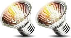 2-Pack 75W UVA Bulbs, Light Turtle Heat Lamp for Reptiles and Amphibian Tanks…