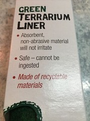 ZILLA TERRARIUM LINER GRN 12x30in 20L/29GAL