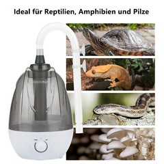 Reptile Humidifier Digital Mist Fogger Fog Extension Hose Terrarium Amphibian US
