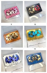 2PCS Metal disc audio tape with 50-minute hollowed-out section