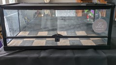 Open Glass Reptile Terrarium