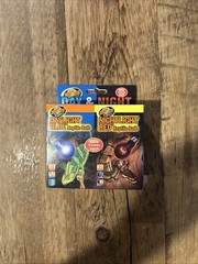 Daylight Blue And Red Reptile Bulbs Set Of 2 60w Combo Pack New In Box