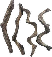 Reptile Decor 4PCS Natural Forest Branch Terrarium Habitat Wood Decoration Li…