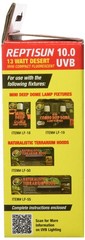 Reptisun Mini Compact Fluorescent Light Bulb For Desert Reptiles 10 Uvb 30 Uva