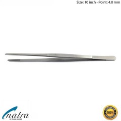 Anatomical Tweezers Straight 25 Cm Stainless Steel