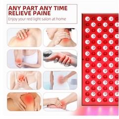 Red-Light-Therapy-Device – 45W LED Panel Deep 660nm and Near-Infrared 850nm L…