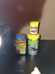 2 Pack 1 Zoo Med And 1 Tetra Turtle Pellets Full Pack.