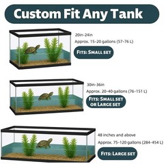 12 PCS DIY Turtle Basking Platform Tools and Accessories for Creative Layouts…