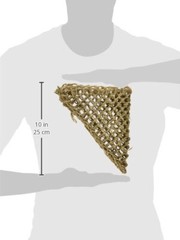Reptology Lizard Lounger Corner Triangle – 100% Natural Seagrass Fiber – Grea…
