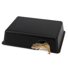 Medium Reptile Hide Box Small Animal Hideaway Texture Snake Lizard Gecko