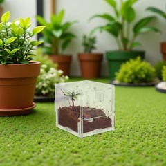 Acrylic Breeding Box Snake Cage Terrarium Container Gecko Reptile Habitat