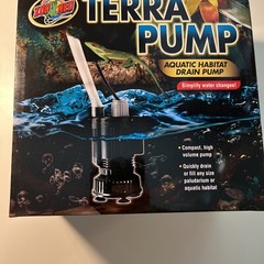 Zoo Med Terra Habitat Aquatic Habitat Drain Pump: Free U.S Shipping