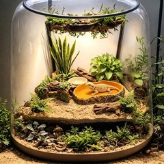 Bearded Dragon Tank Accessories, Terrarium Decor, Ball Python